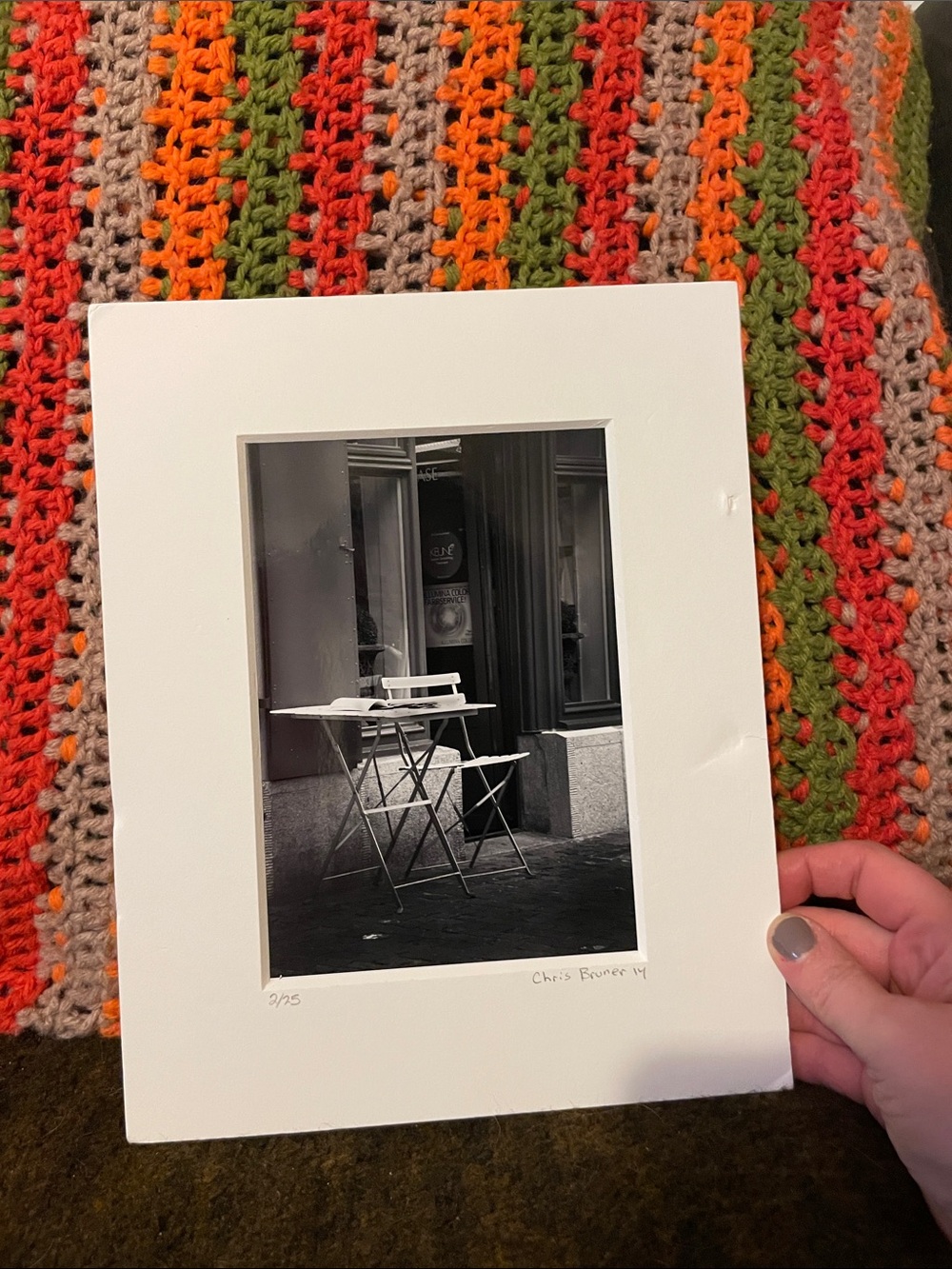 Black & White Chris Bruner original photograph 2014 Switzerland #32 2/25